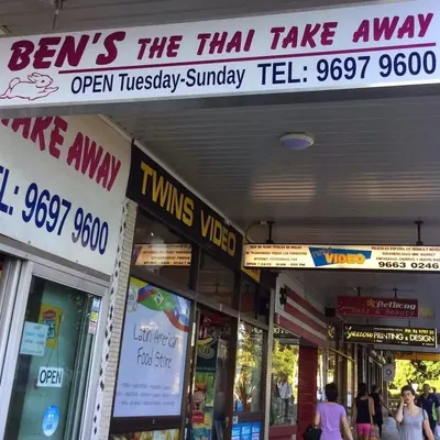 Ben's The Thai Take Away logo