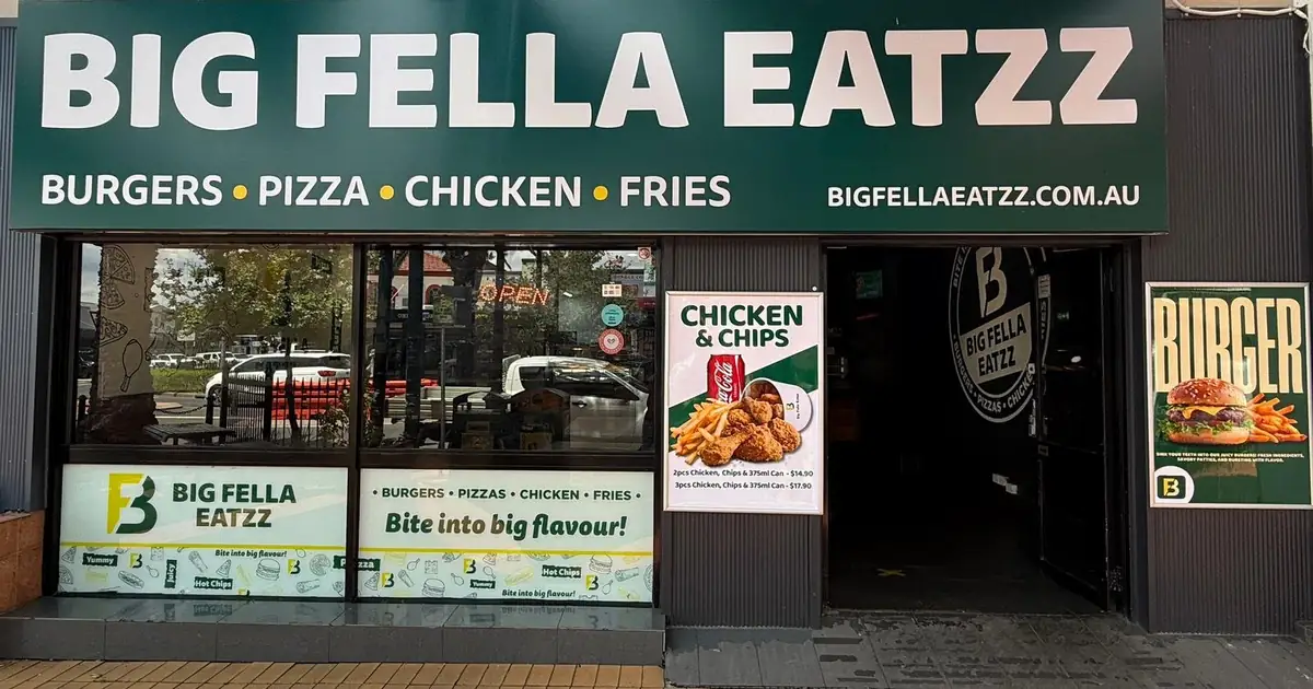 Big Fella Burgers & Pizza – 266 Peel Street, Tamworth, NSW