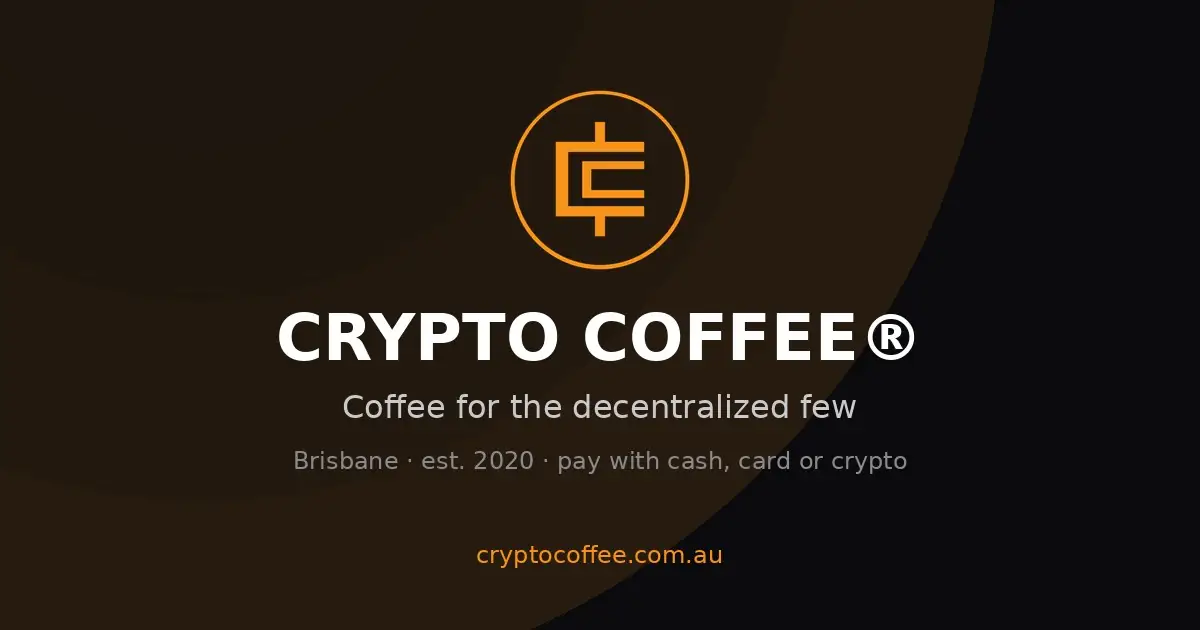 Crypto Coffee – 572 Brunswick Street, New Farm, QLD