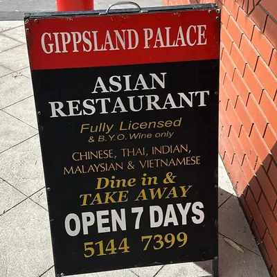 Gippsland Palace Asian Restaurant logo