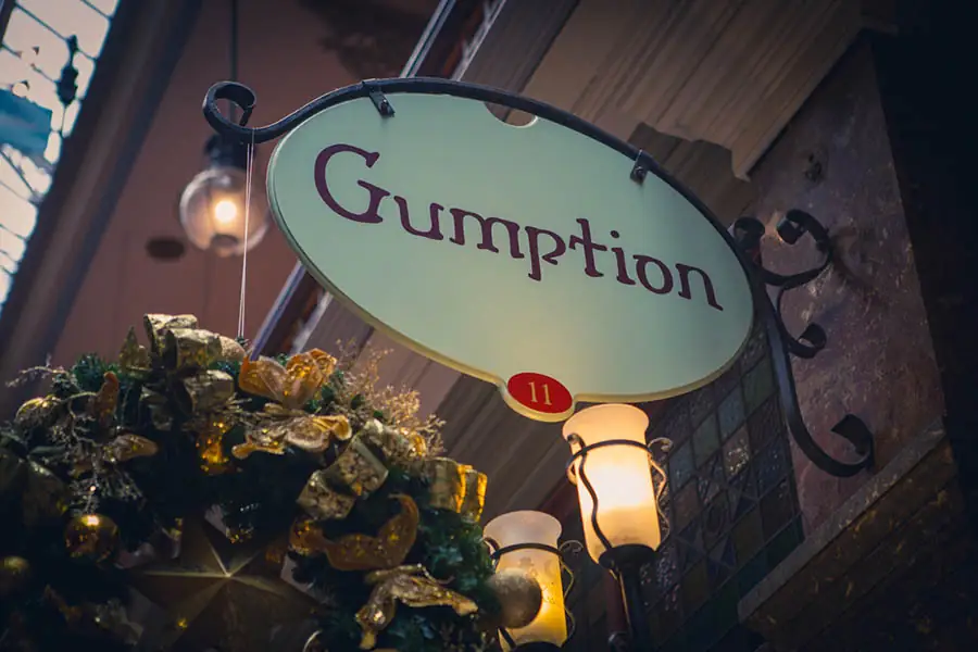 Gumption – Wynyard