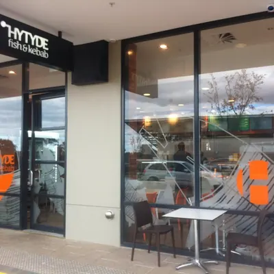 Hytyde fish and kebabs logo
