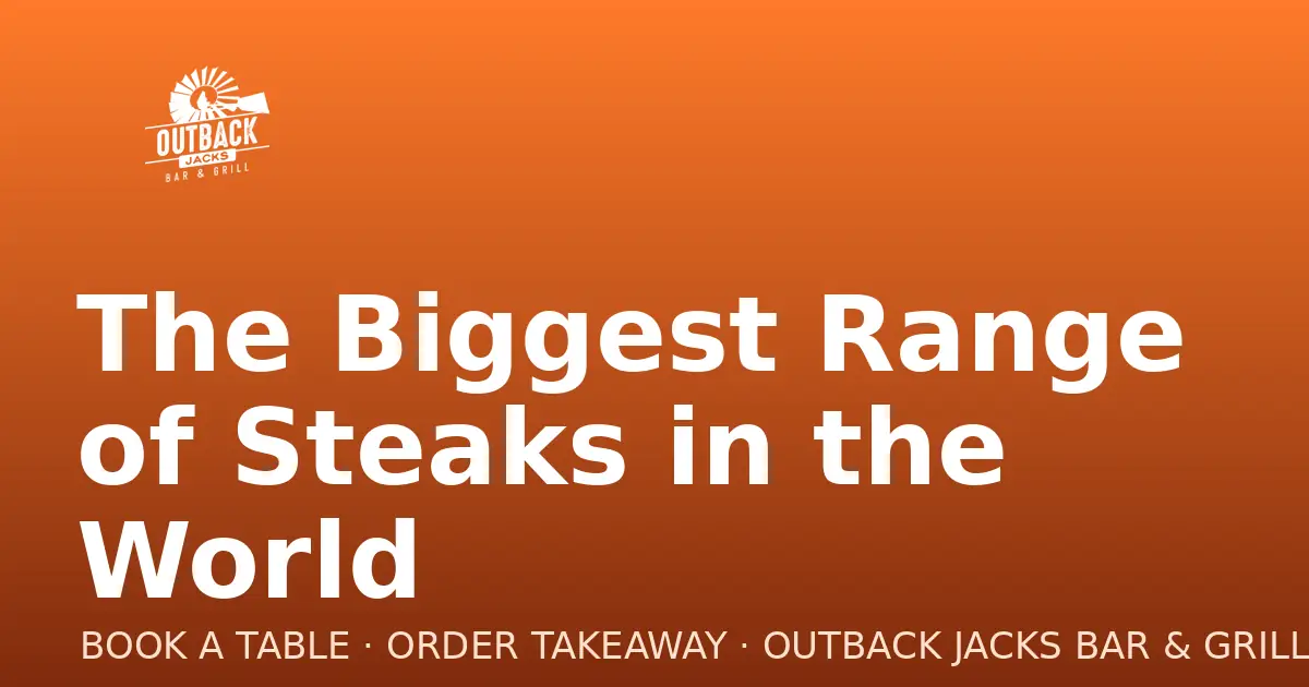 Outback Jacks – Darwin City, NT