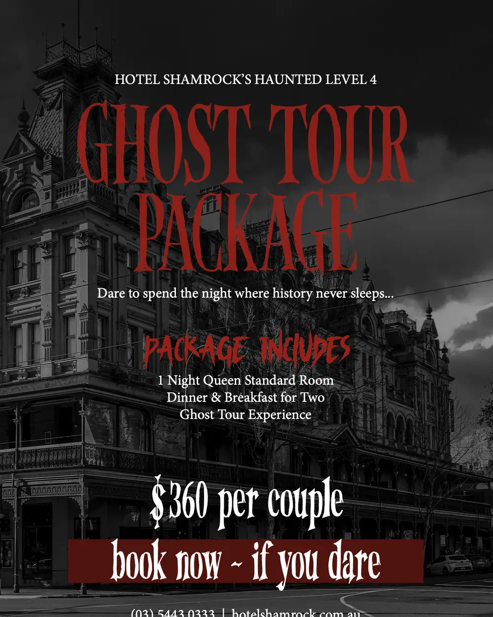 Shamrock Hotel – 1 Williamson Street, Bendigo