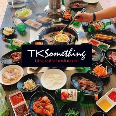 TK Something BBQ Restaurant logo