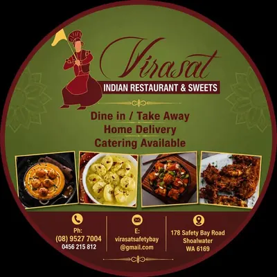 Virasat Indian Restaurant logo
